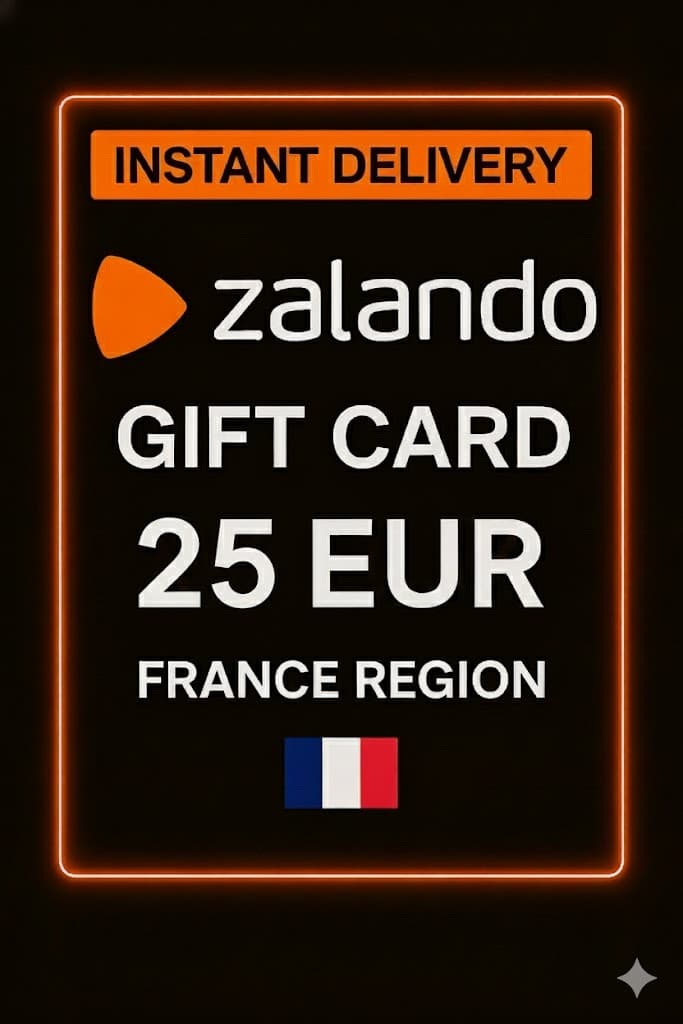 Zalando gjafakort - 25 EUR (FR)