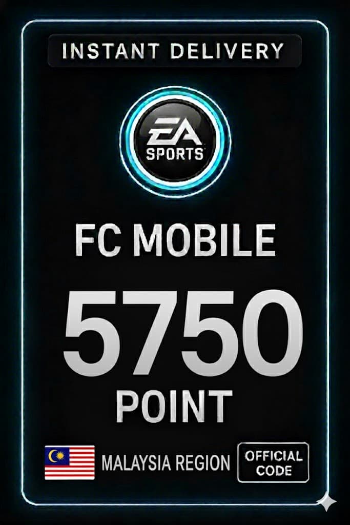 FC Mobile 5750 Points Gift Card - Malaysia
