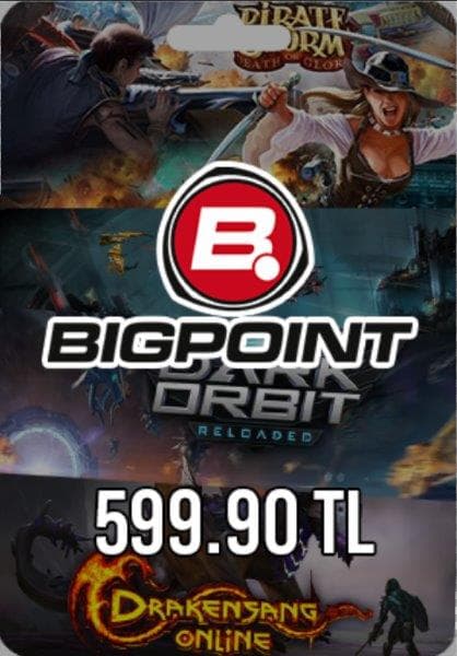 Bigpoint 599.90 TL արժողությամբ կուպոն