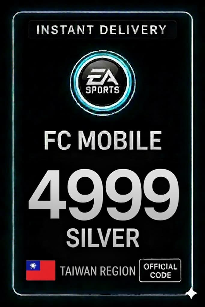 FC Mobile 4999 Srebrna Poklon Kartica - Tajvan