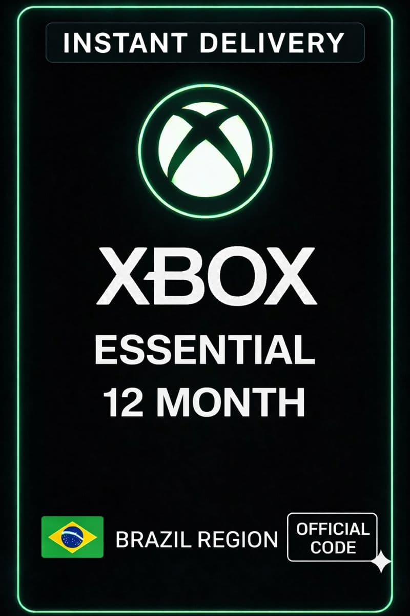Xbox Game Pass Essential 12 Months Brasil