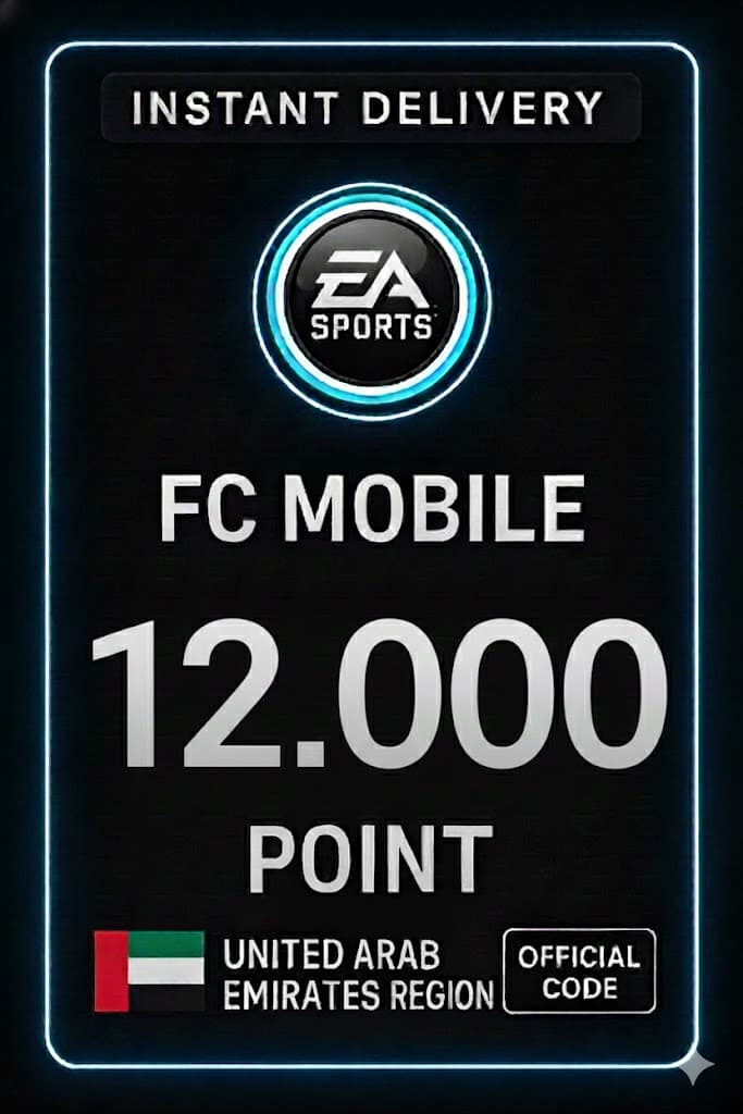 FC Mobile 12000 Points - United Arab Emirates