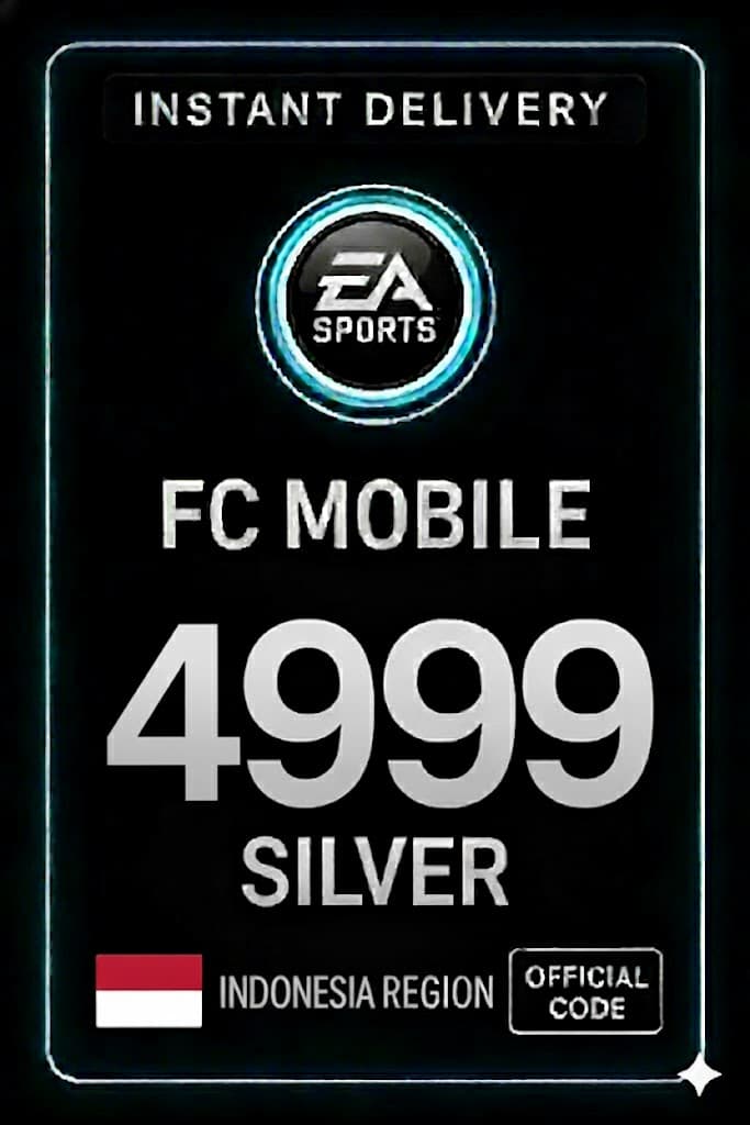 FC Mobile 4999 Ezüst Ajándékkártya - Indonézia