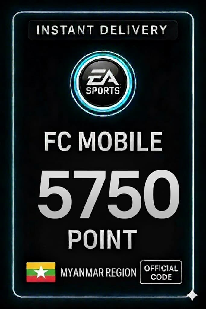 FC Mobile 5750 Pont Ajándékkártya - Myanmar