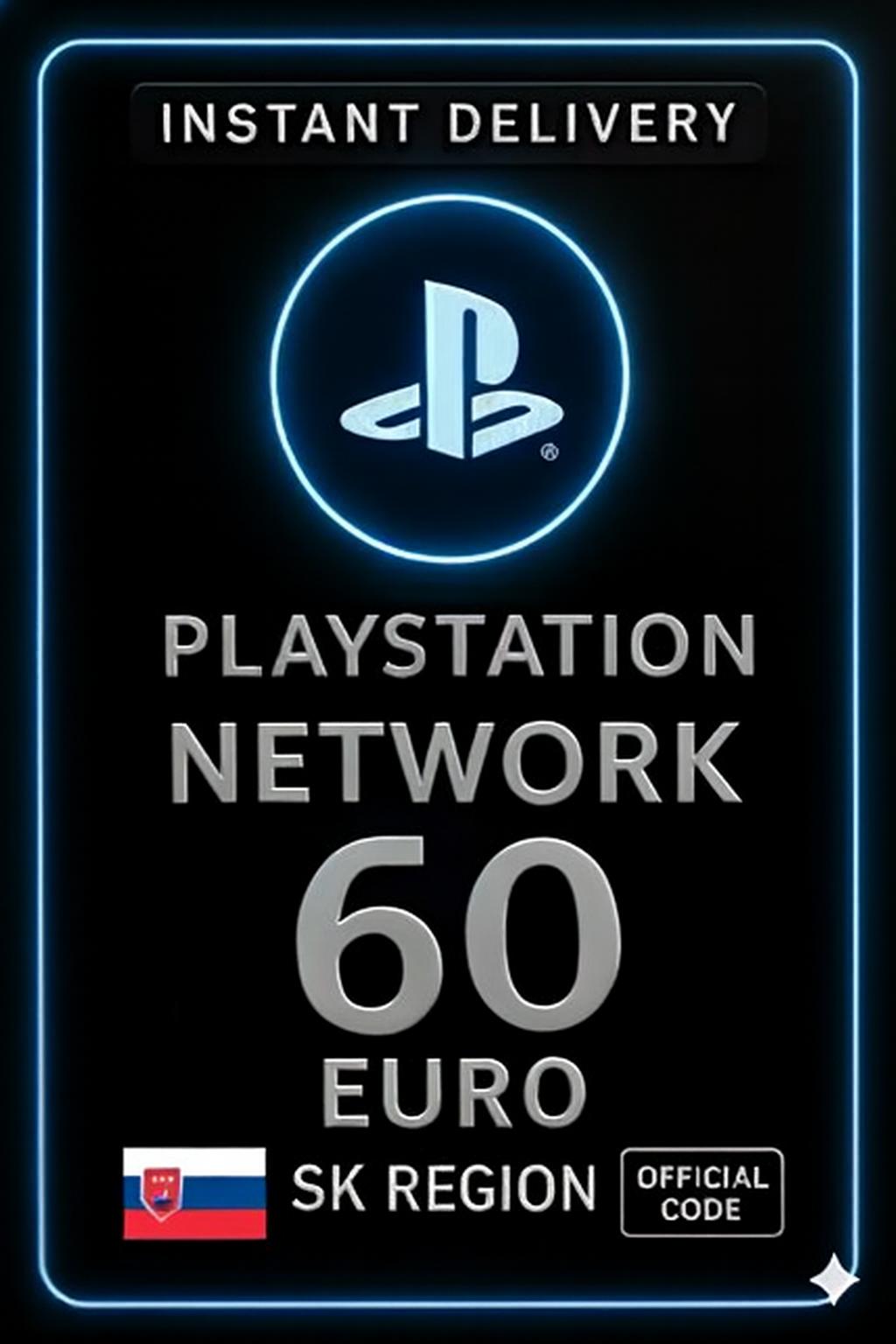 PSN Kartica Slovačka - 60 EUR