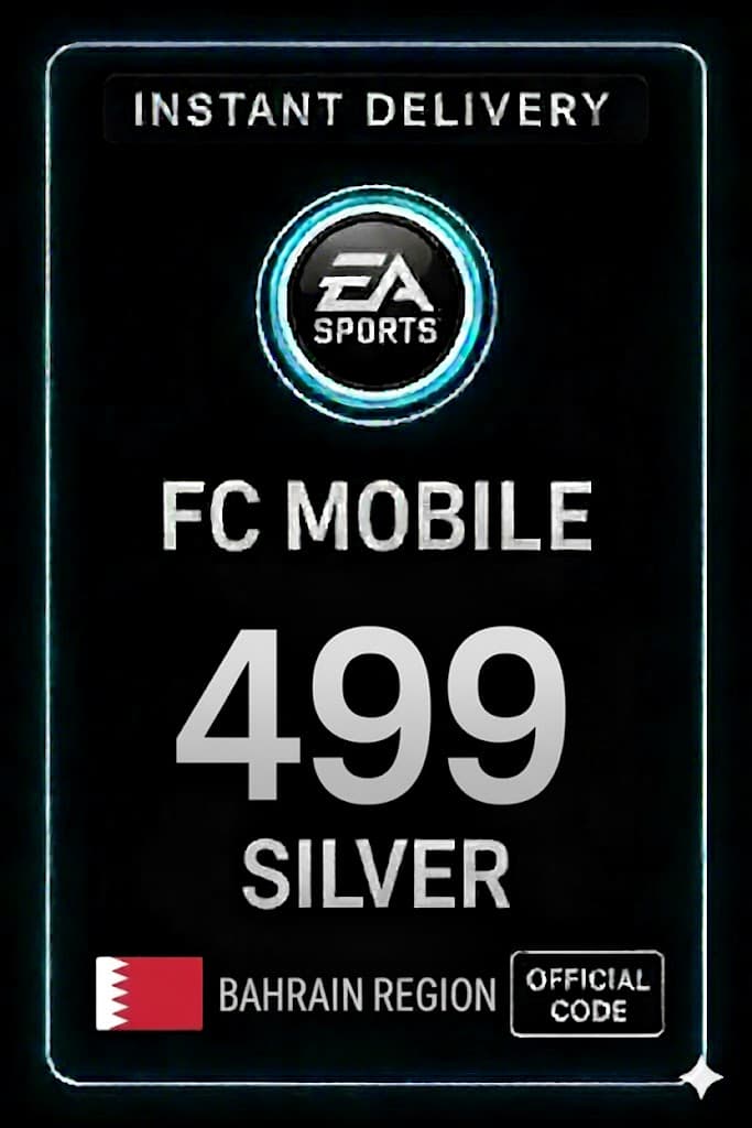 FC Mobile 499 Ezüst Ajándékkártya - Bahrein
