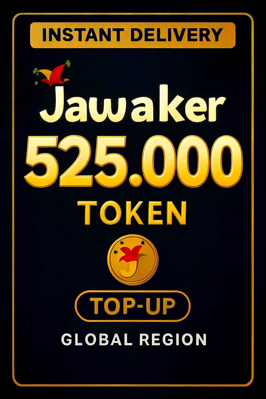 Jawaker 525000 Token (Top-Up)