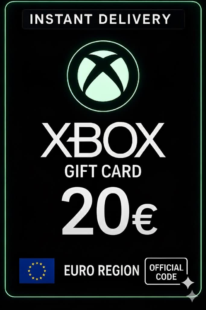 Tarjeta de regalo de Xbox Live 20 euros Wallet