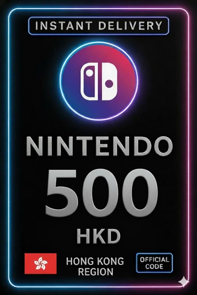 Nintendo eShop Prepaid Card - 500 HKD