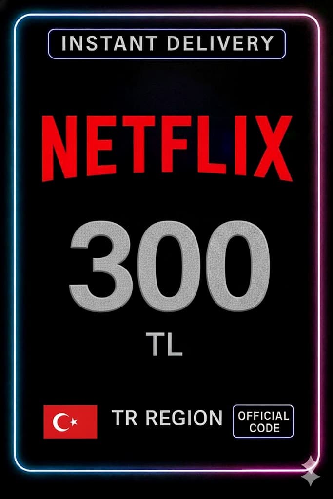Netflix Hediye Kartı 300 TL