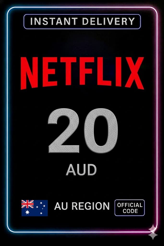 Netflix Gift Card 20 AUD