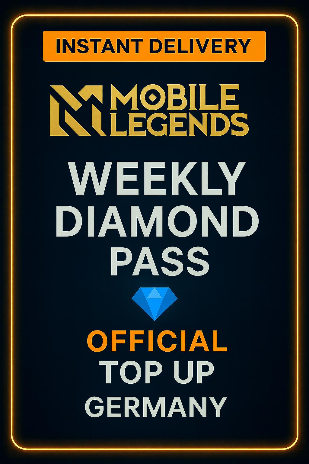 Mobile Legends - Weekly Diamond Pass Top-Up (Germany)