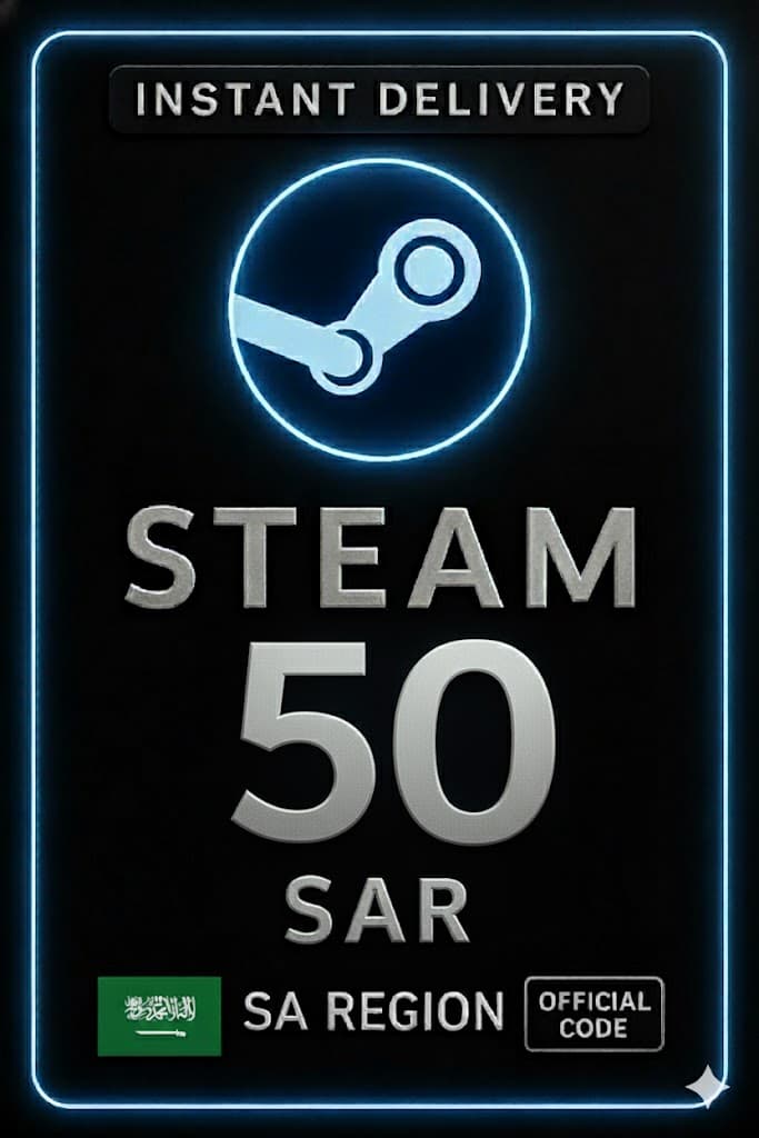 Стимийн түрийвчийн код 50 SAR (SA)