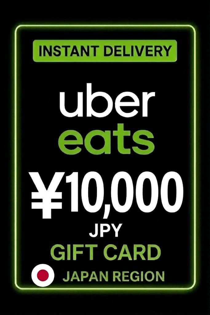 Uber & Uber Eats JP 10000 JPY