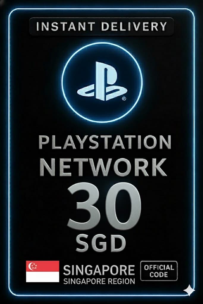 PSN kort 30 SGD SG