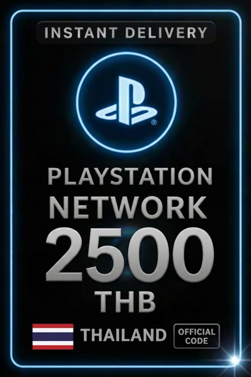 Playstation Thailand - PSN THB Card 2500 Baht