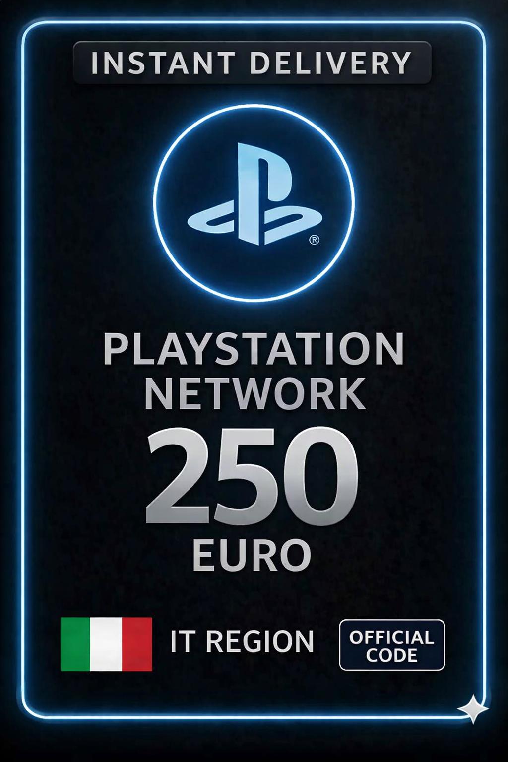 Playstation Gift Card Italy - 250€
