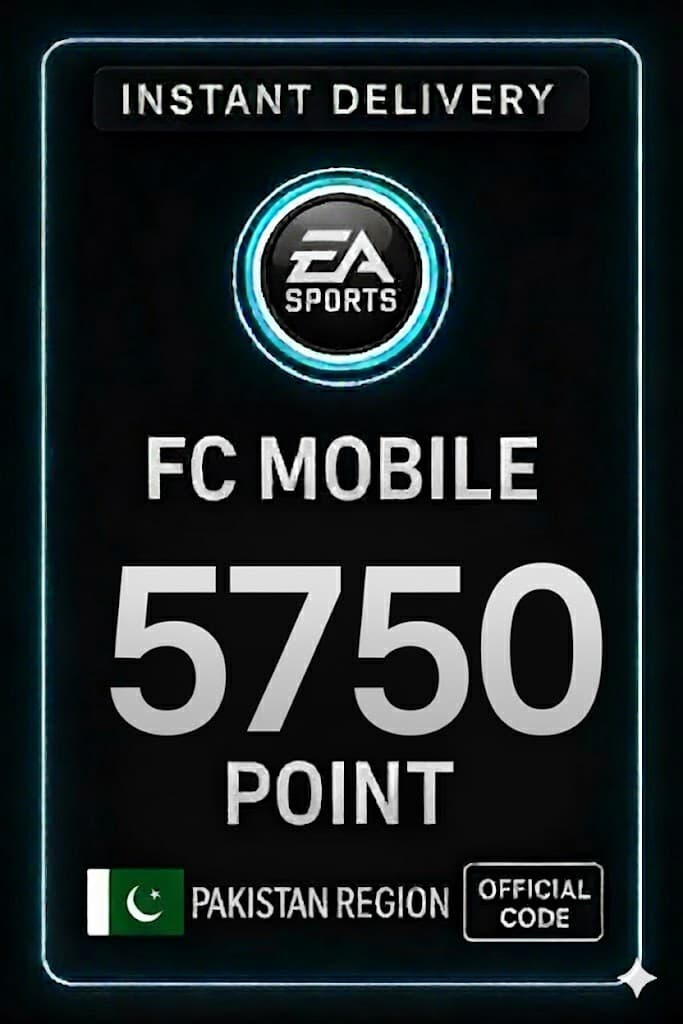 FC Mobile 5750 միավոր - Պակիստան