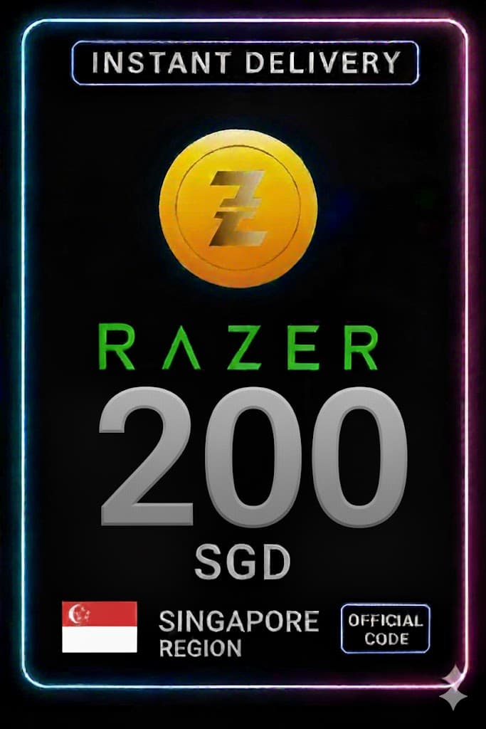Razer Gold Singapore SGD 200