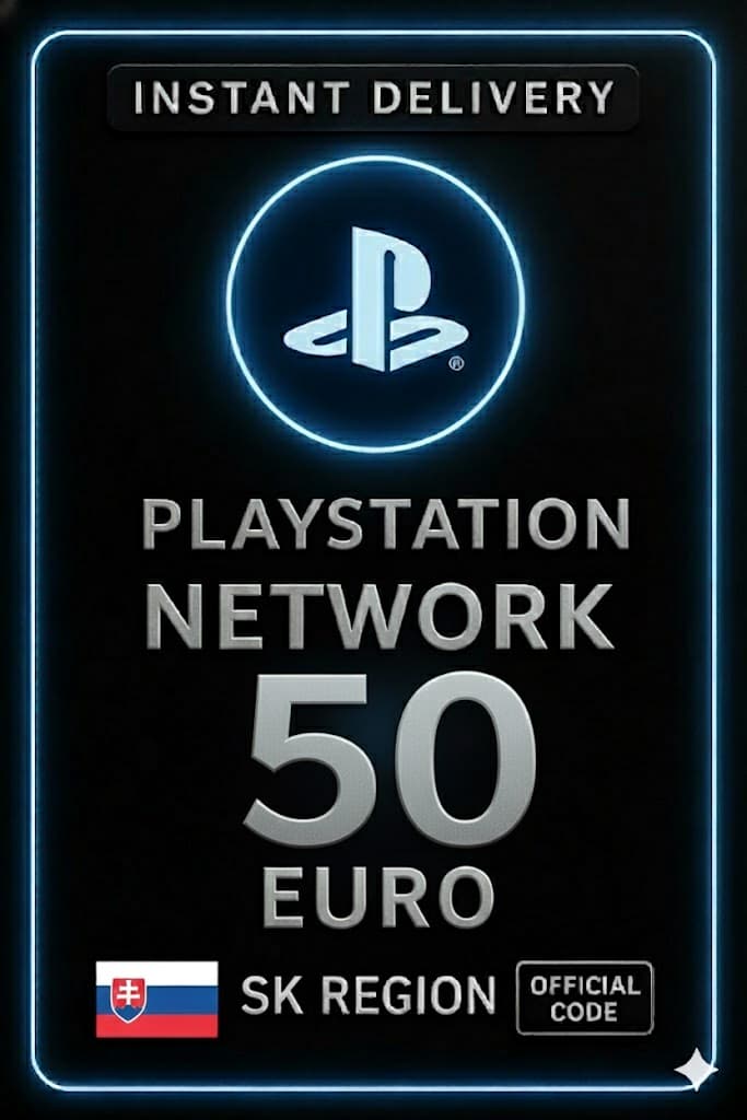 PSN kartica Slovačka - 50 EUR