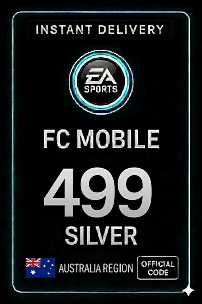 FC Mobile 499 Ezüst Ajándékkártya - Ausztrália