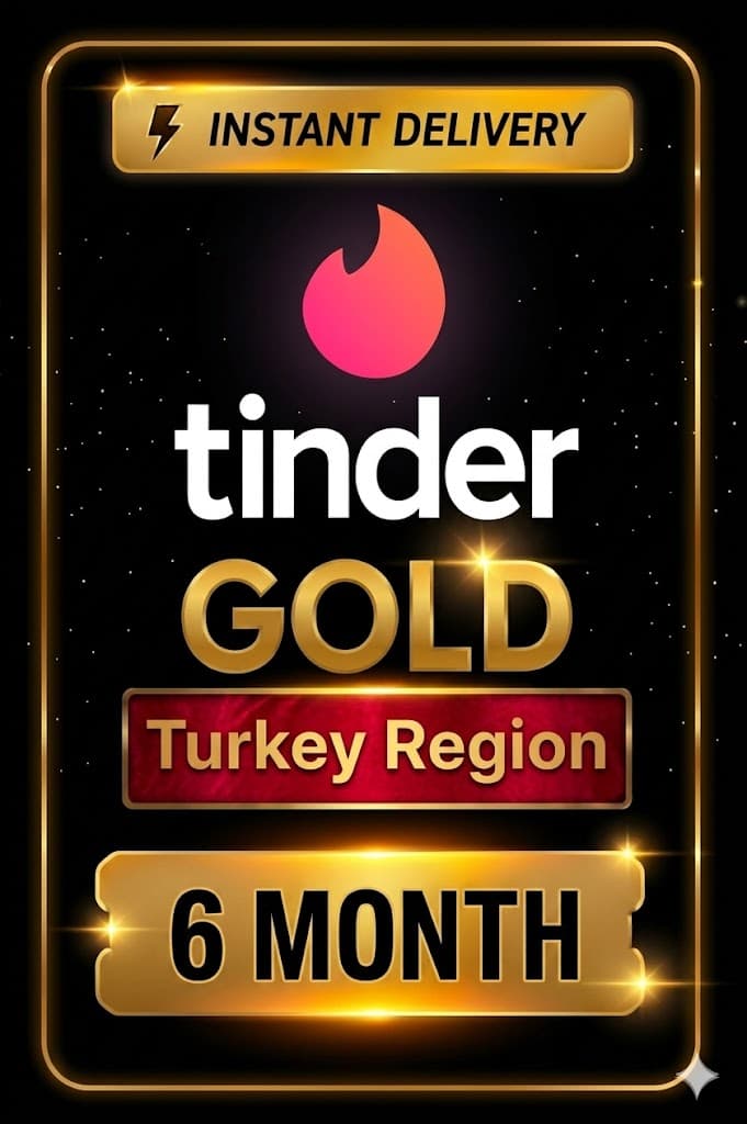 Tinder Gold Kóði - 6 Mánuðir