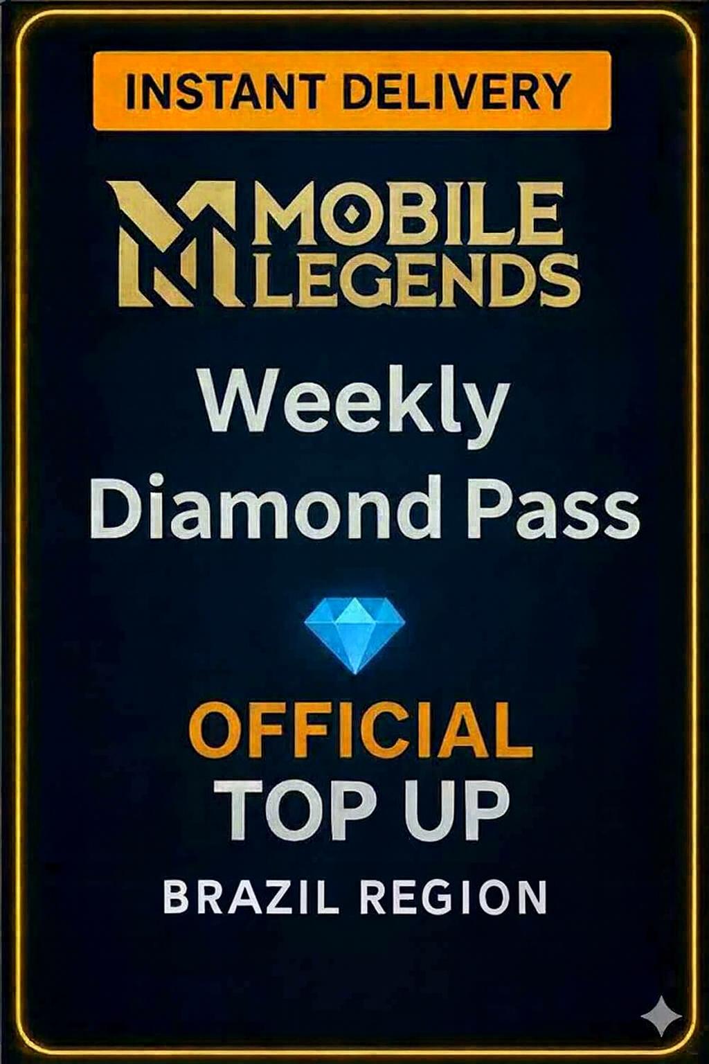 Mobile Legends - Weekly Diamond Pass Top-Up (Brazil)
