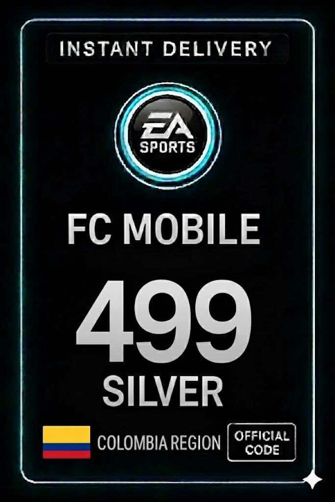 FC Mobile 499 Silver Gift Card - Կոլումբիա