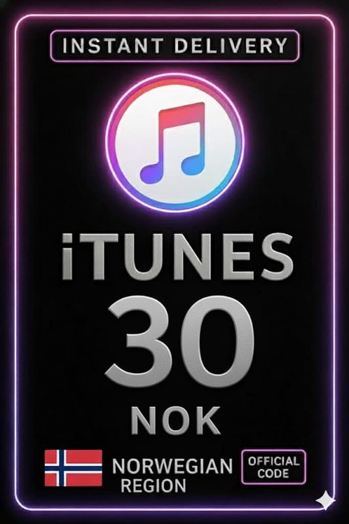 iTunes Gift Card 30 NOK NO