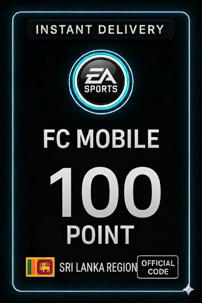 FC Mobile 100 Pont Ajándékkártya - Srí Lanka