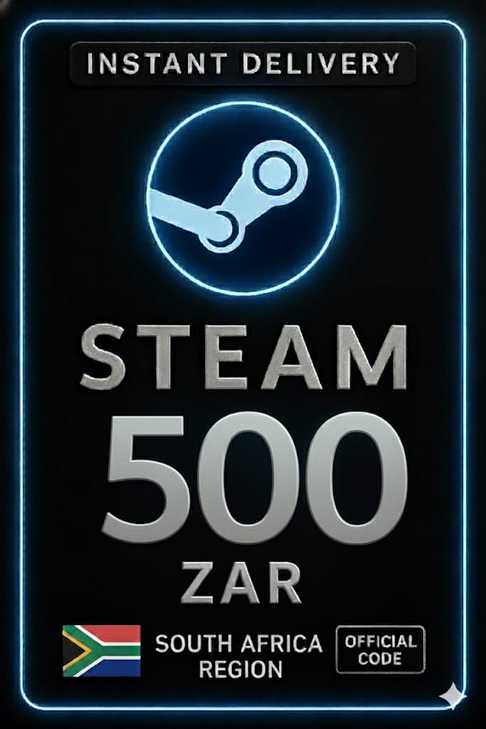 Steam Wallet 500 ZAR - (Penghulu Afrika Selatan)