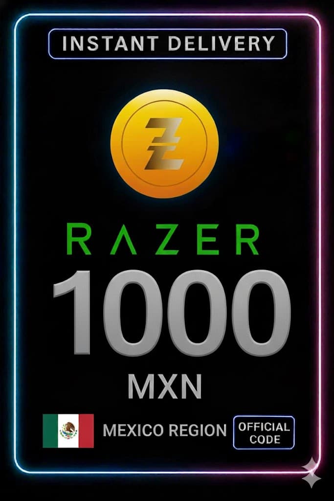 Razer Gold 멕시코 1000 MXN
