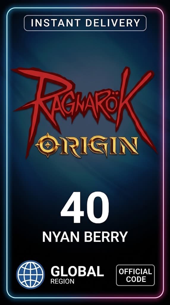 Ragnarok Origin Global - 40 Nyan Berry Top-Up