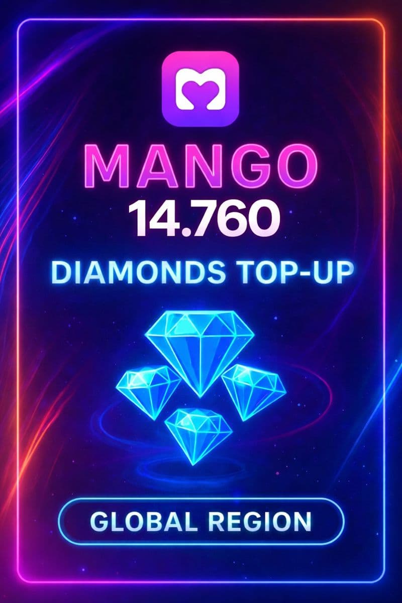Mango Live - 14.760 Diamonds Top-Up (Global)