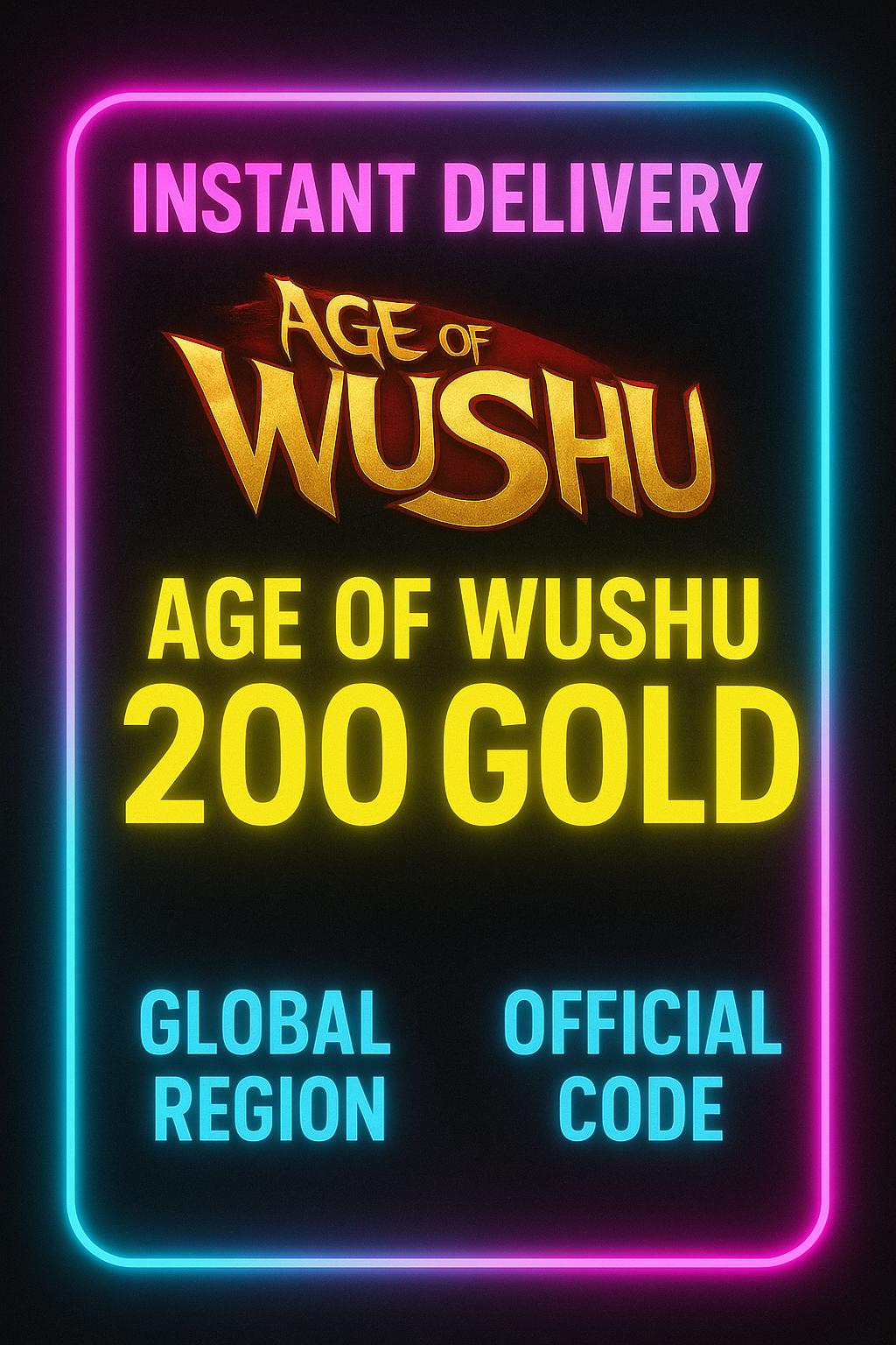 Age Of Wushu 200 Gold