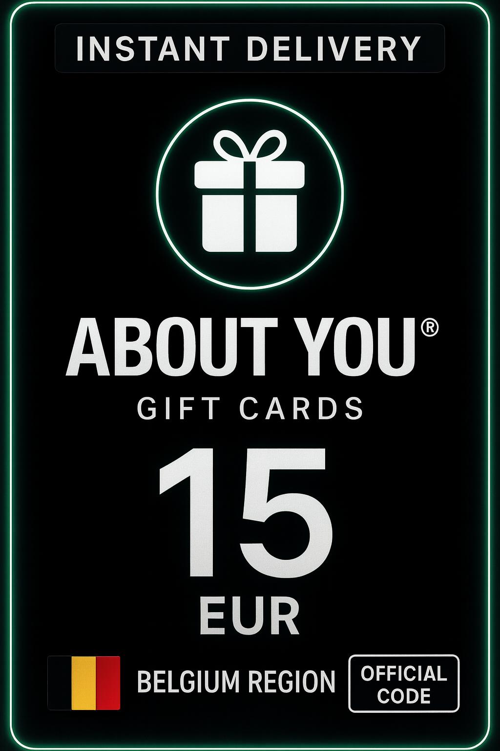 About You gjafakort 15 EUR (BE)