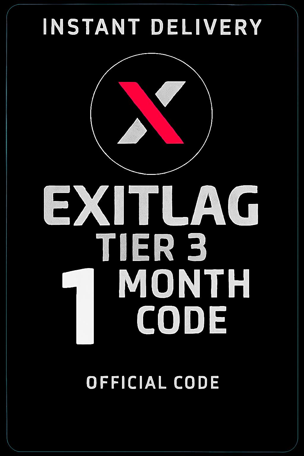 Exitlag 1 mjesec (Tier 3) Provjerite opis za regionalna ograničenja.