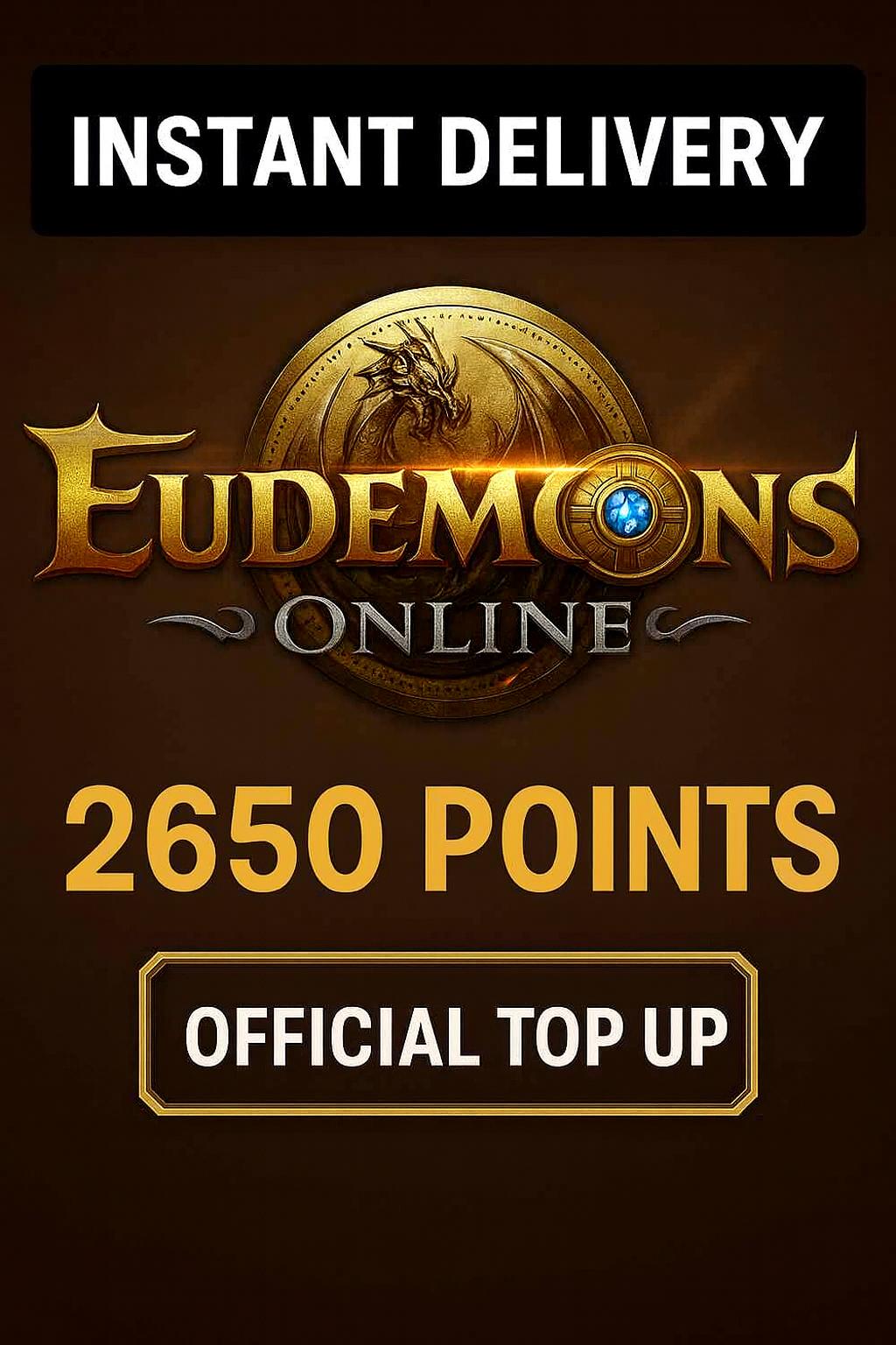2650 نقاط Eudemons (إعادة تعبئة)
