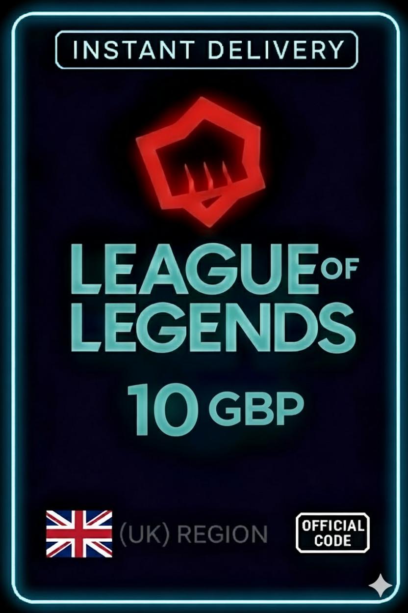 Riot Points 10 GBP (Vương quốc Anh)