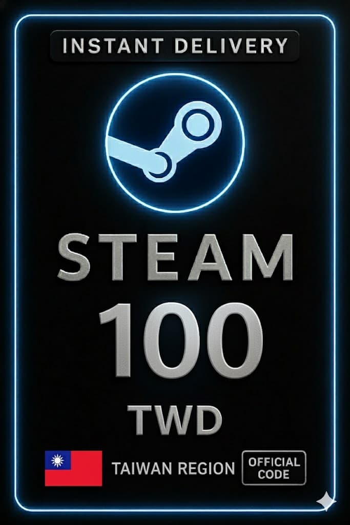Steam Wallet Թայվան 100 TWD
