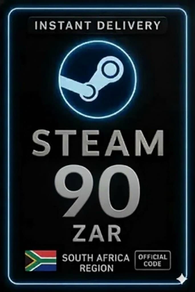 Steam Wallet Code 90 ZAR - South Africa