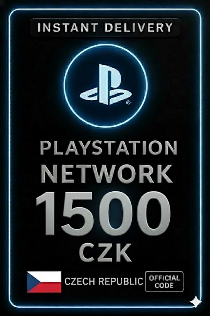 PSN Card Czech Republic - 1500 CZK (CZ)