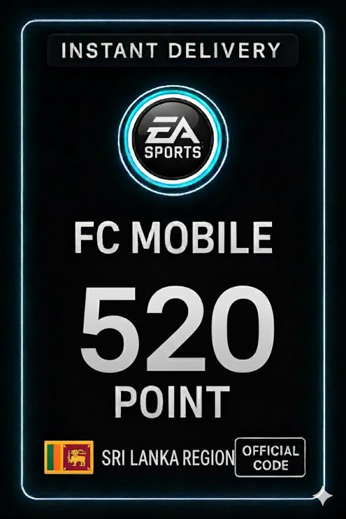FC Mobile 520 Pont Ajándékkártya - Srí Lanka