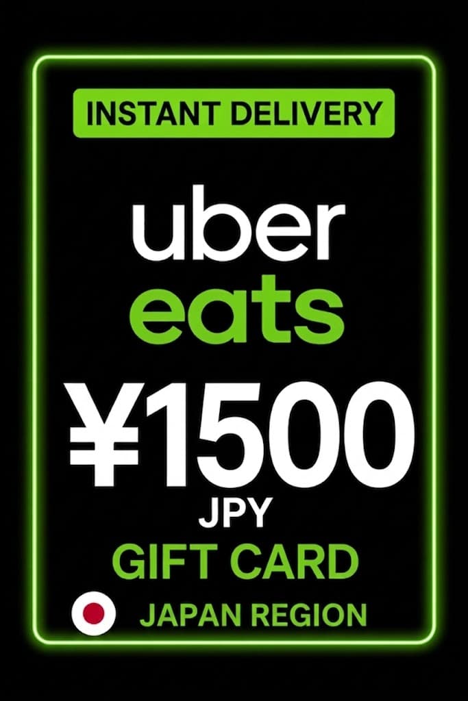 Uber & Uber Eats JP 1500 JPY
