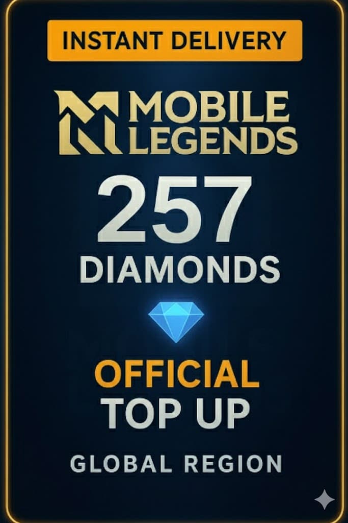 Mobile Legends - 257 Diamonds Top Up