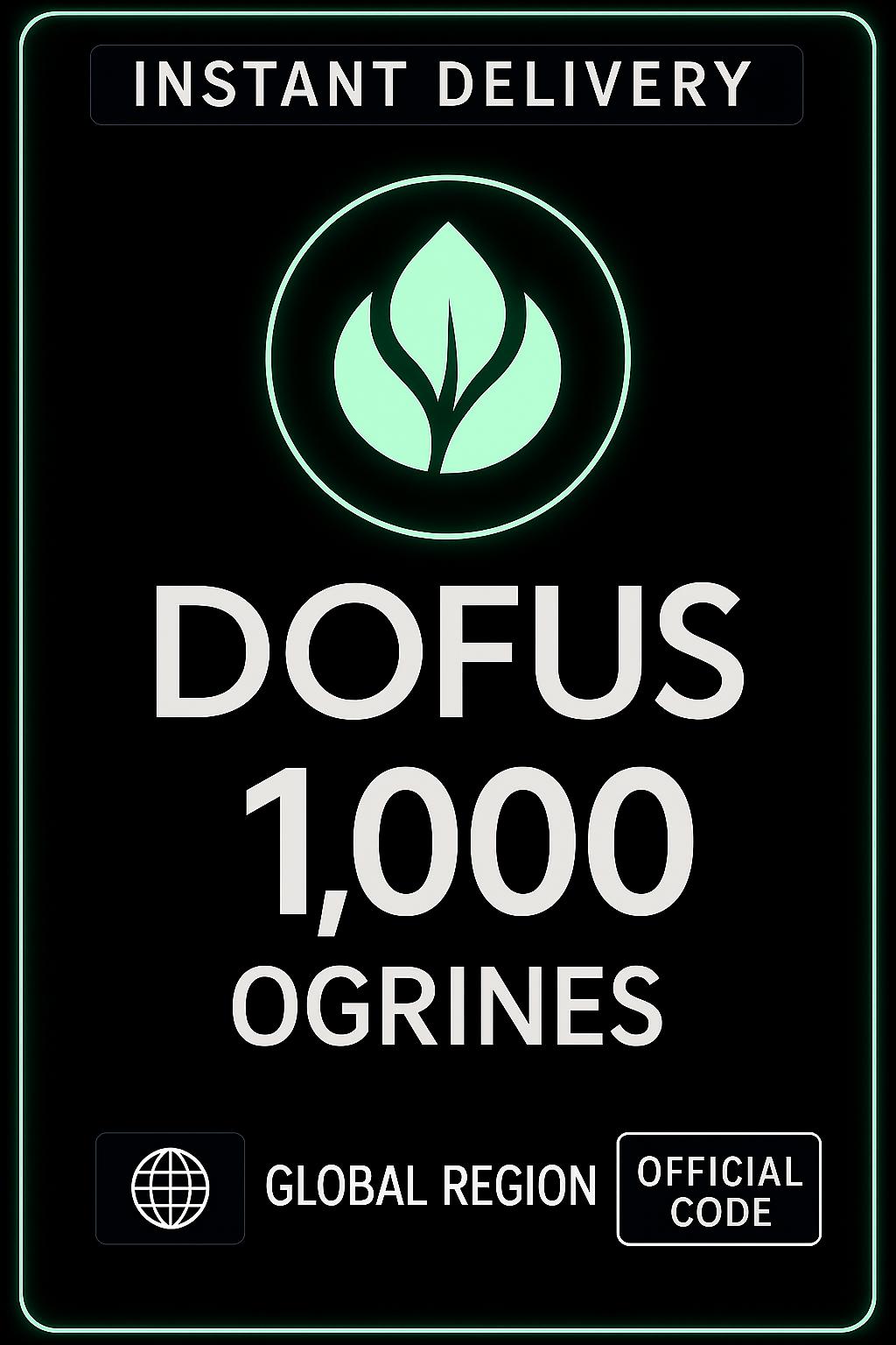 1000 Ogrines - 2.19 USD MtcPin
