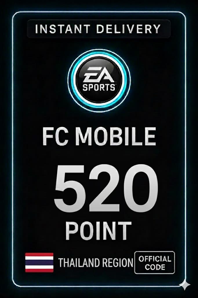 FC Mobile 520 очок Подарункова Картка - Таїланд