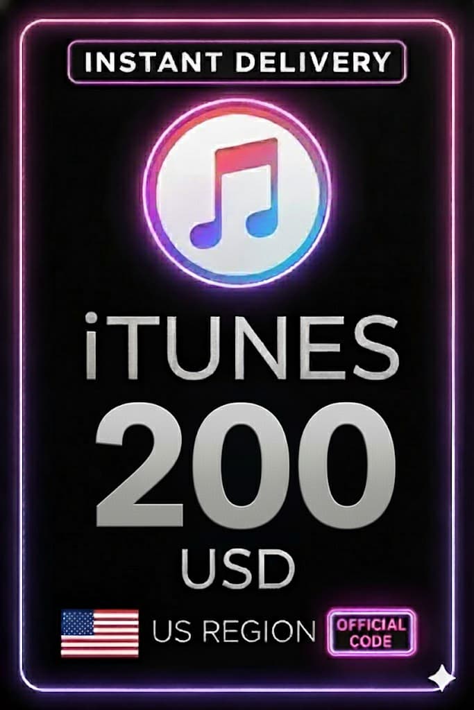 iTunes Gift Card - US$ 200