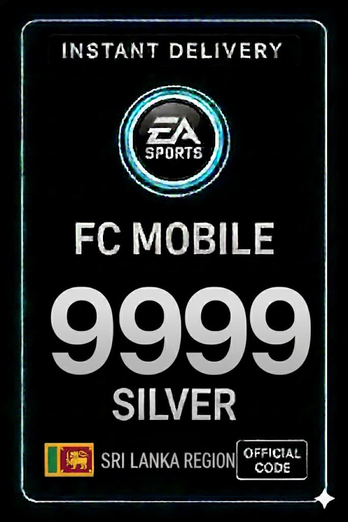 FC Mobile 9999 Ezüst Ajándékkártya - Srí Lanka