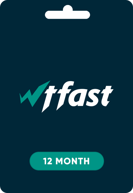 WTFast 12 Month Subscription - Advanced Gift Card